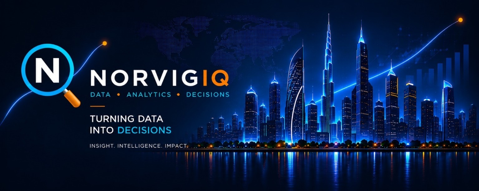 NORVIGIQ data, analytics and decisions visual